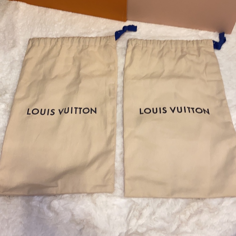 LOUIS VUITTON Gold Flame Peep Toe Booties - Picture 15 of 17